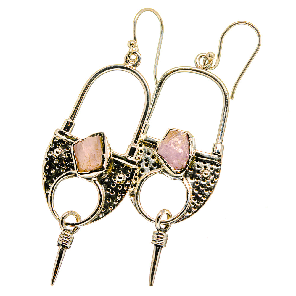 Kunzite Earrings handcrafted by Anasilvercos - EARR420874