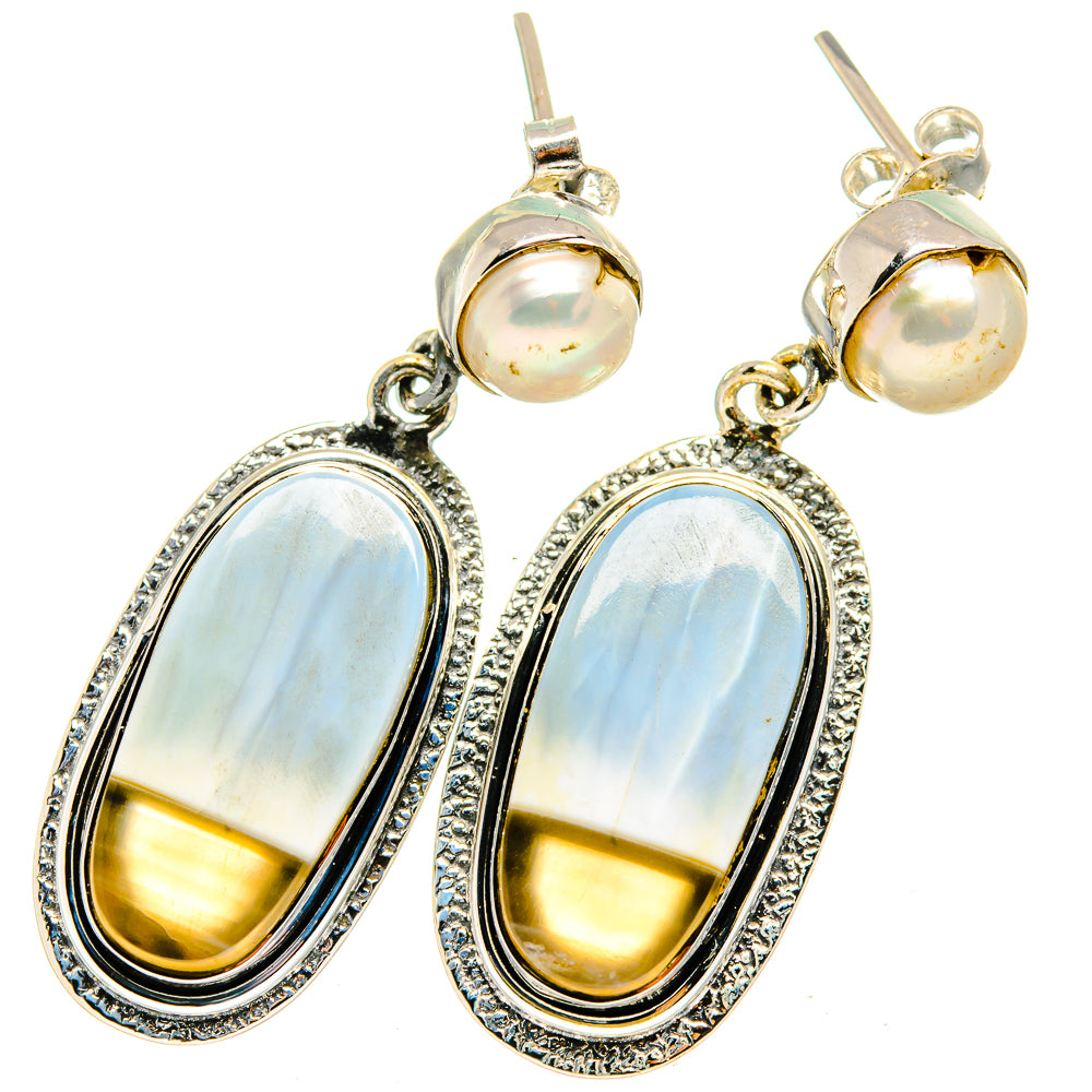 Owyhee Opal Earrings handcrafted by Anasilvercos - EARR420896