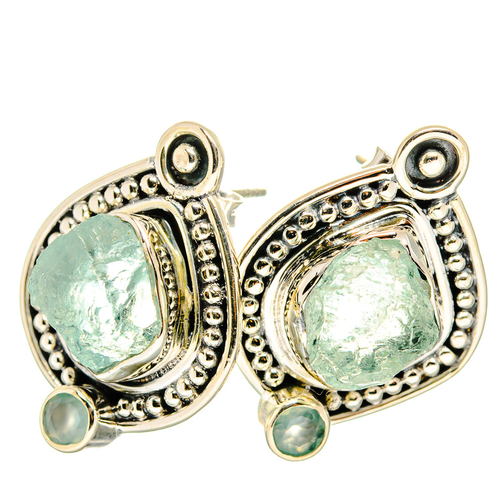 Aquamarine Earrings handcrafted by Anasilvercos - EARR420897