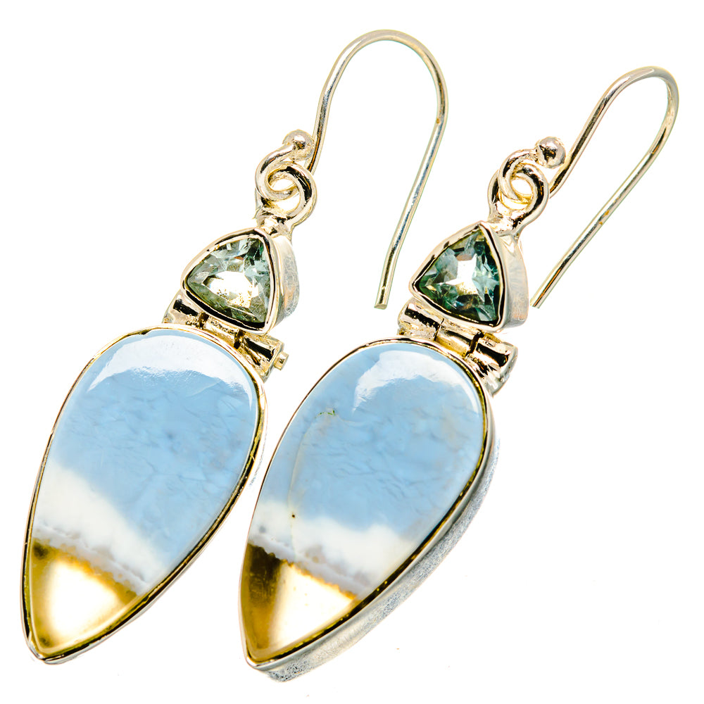 Owyhee Opal Earrings handcrafted by Anasilvercos - EARR420901