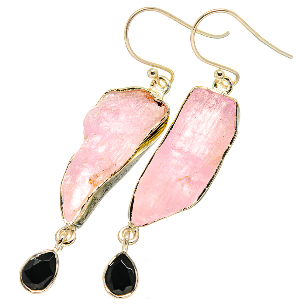 Kunzite Earrings handcrafted by Anasilvercos - EARR420915