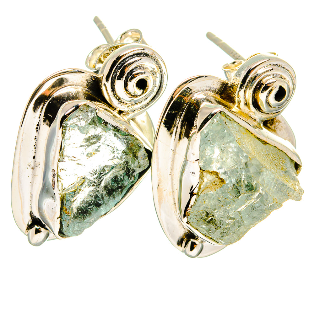 Aquamarine Earrings handcrafted by Anasilvercos - EARR420932