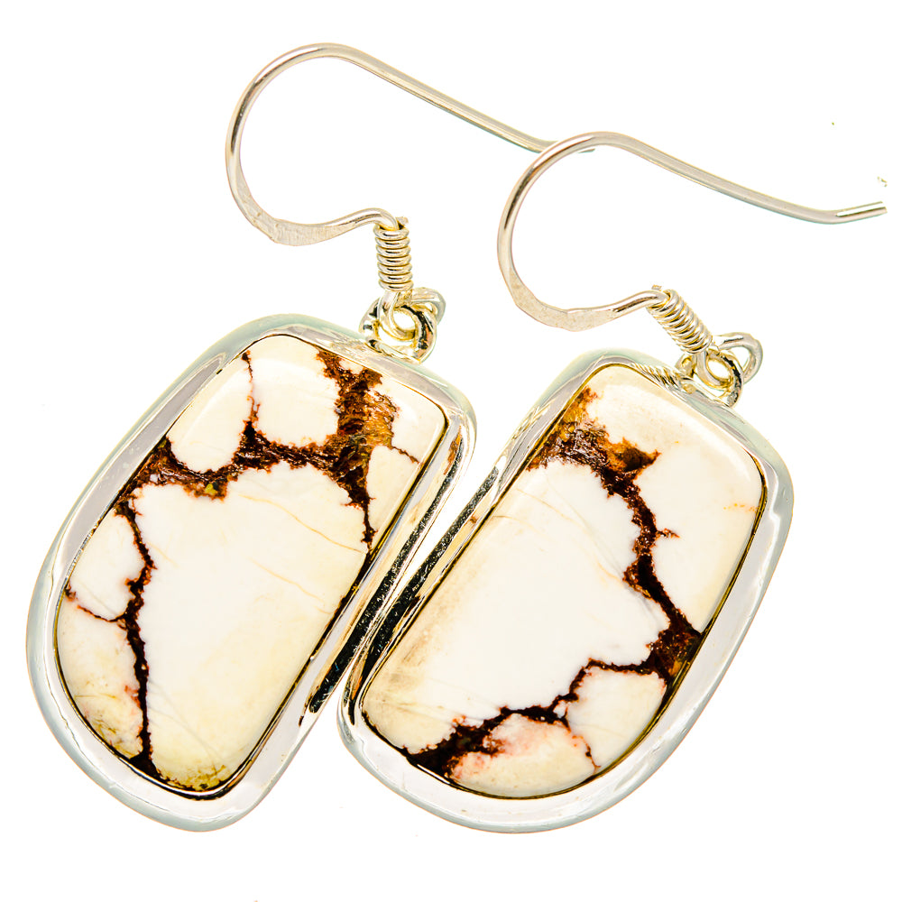 Wild Horse Jasper Earrings handcrafted by Anasilvercos - EARR420945