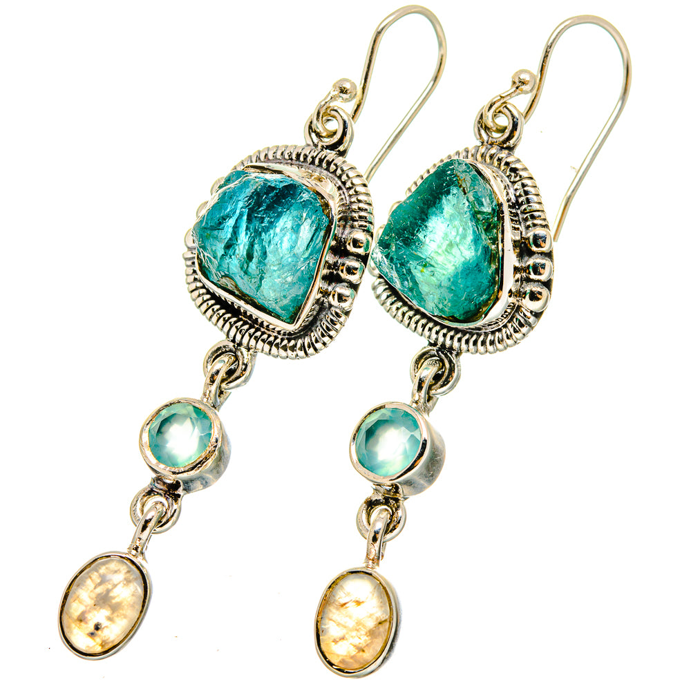 Apatite Earrings handcrafted by Anasilvercos - EARR420946