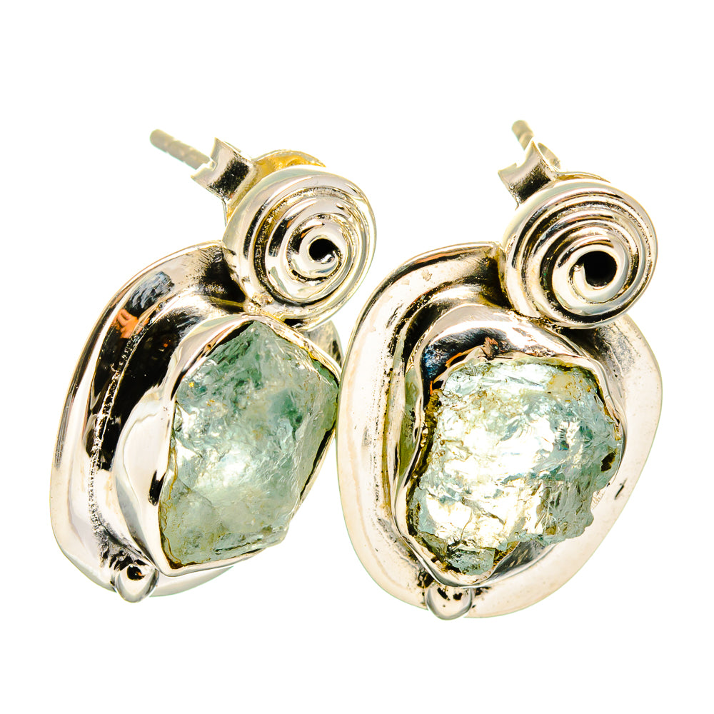 Aquamarine Earrings handcrafted by Anasilvercos - EARR420966