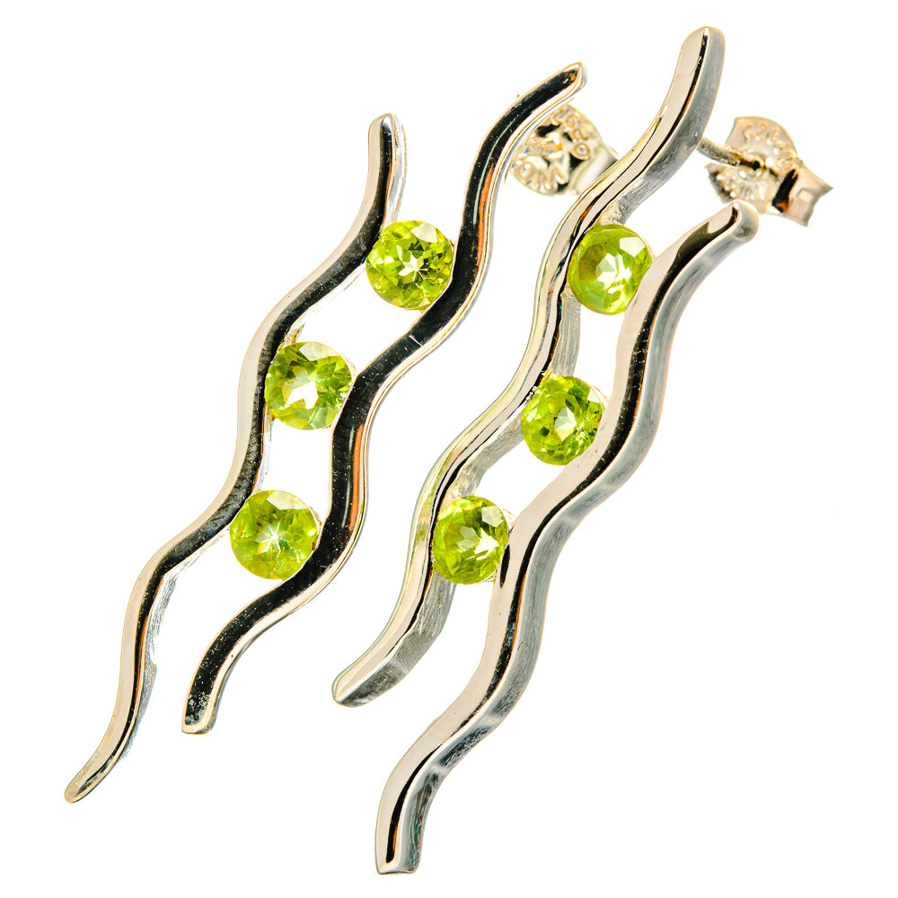 Blue Topaz Earrings handcrafted by Anasilvercos - EARR421046