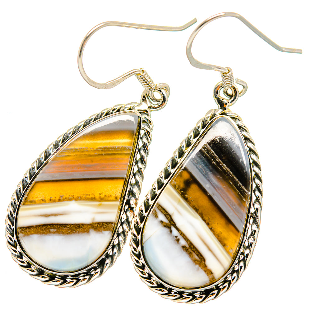 Owyhee Opal Earrings handcrafted by Anasilvercos - EARR421058