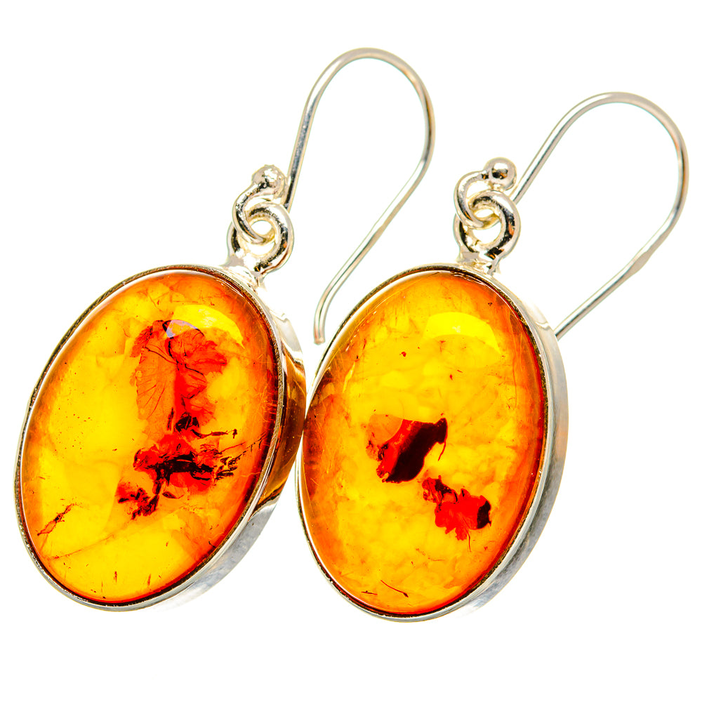 Baltic Amber Earrings handcrafted by Anasilvercos - EARR421150