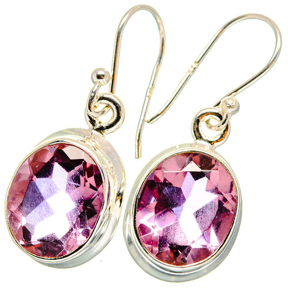 Amethyst Earrings handcrafted by Anasilvercos - EARR421152