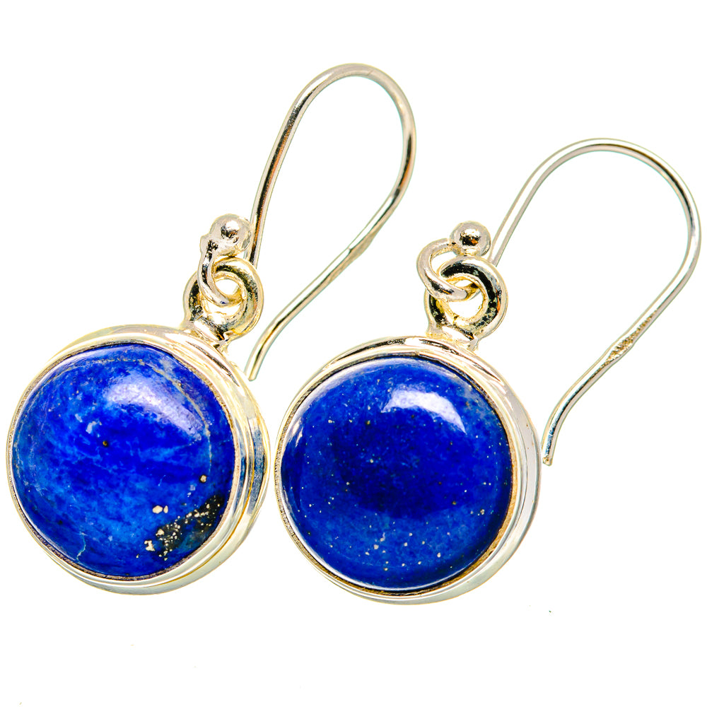Lapis Lazuli Earrings handcrafted by Anasilvercos - EARR421161
