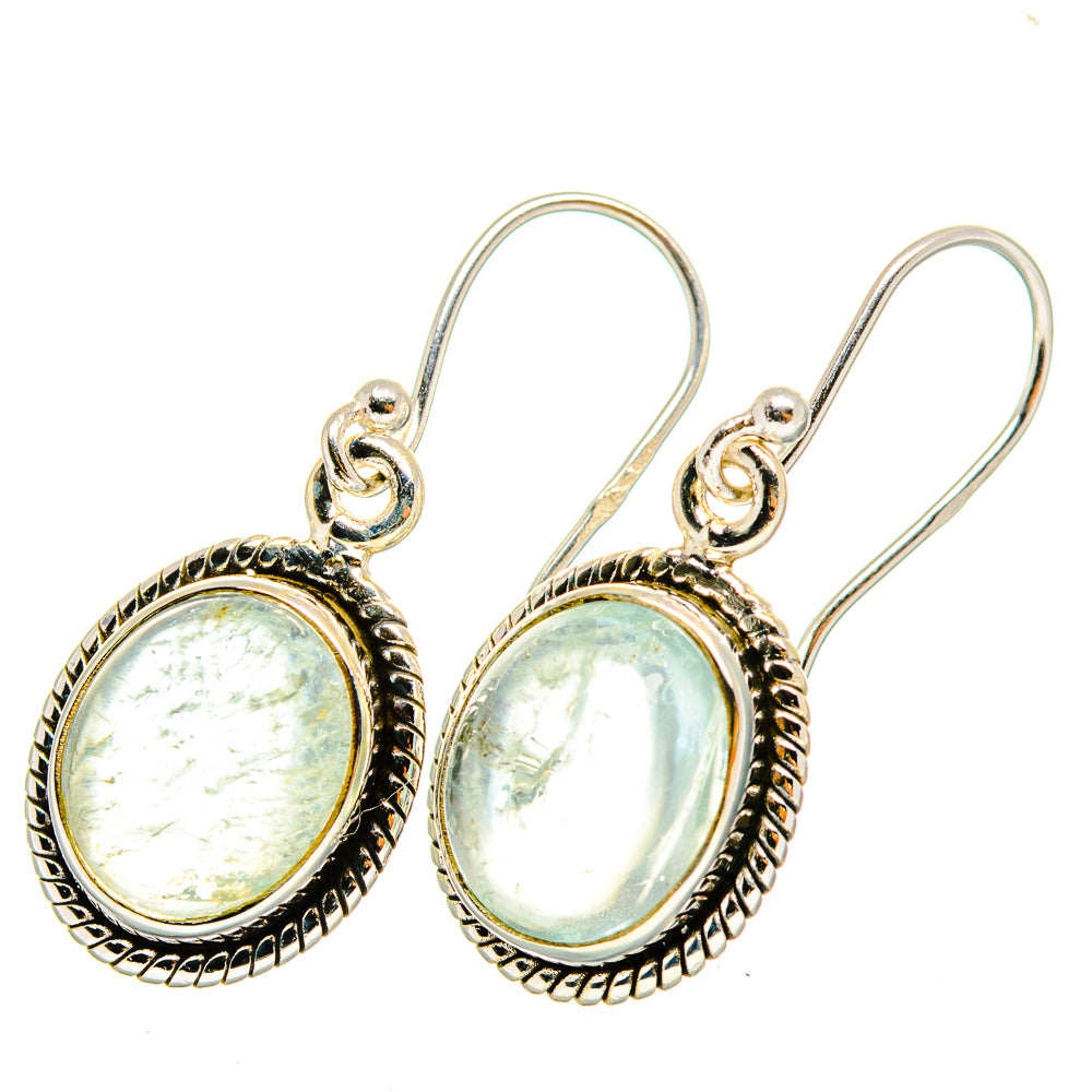 Aquamarine Earrings handcrafted by Anasilvercos - EARR421162