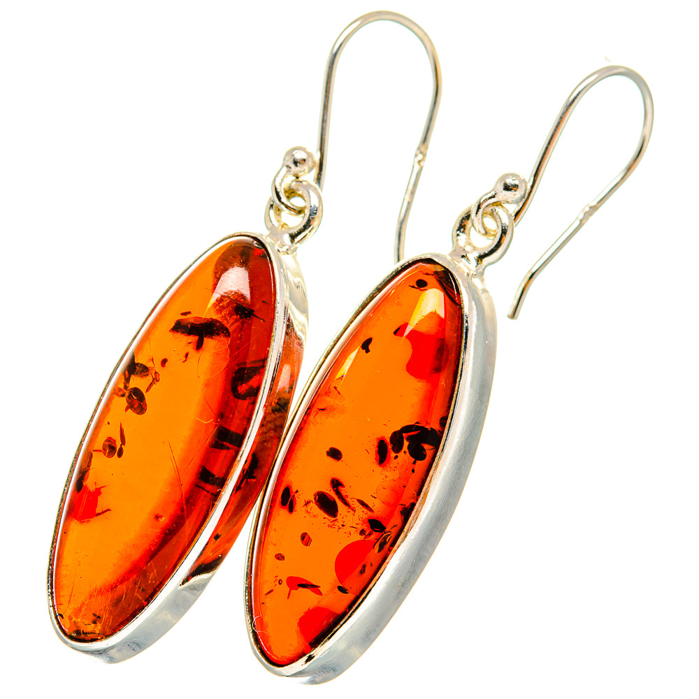 Baltic Amber Earrings handcrafted by Anasilvercos - EARR421169