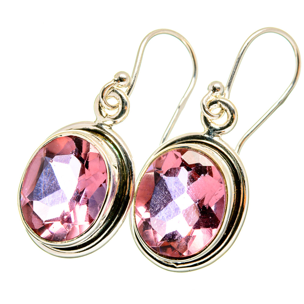 Color Change Alexandrite (lab.) Earrings handcrafted by Anasilvercos - EARR421182