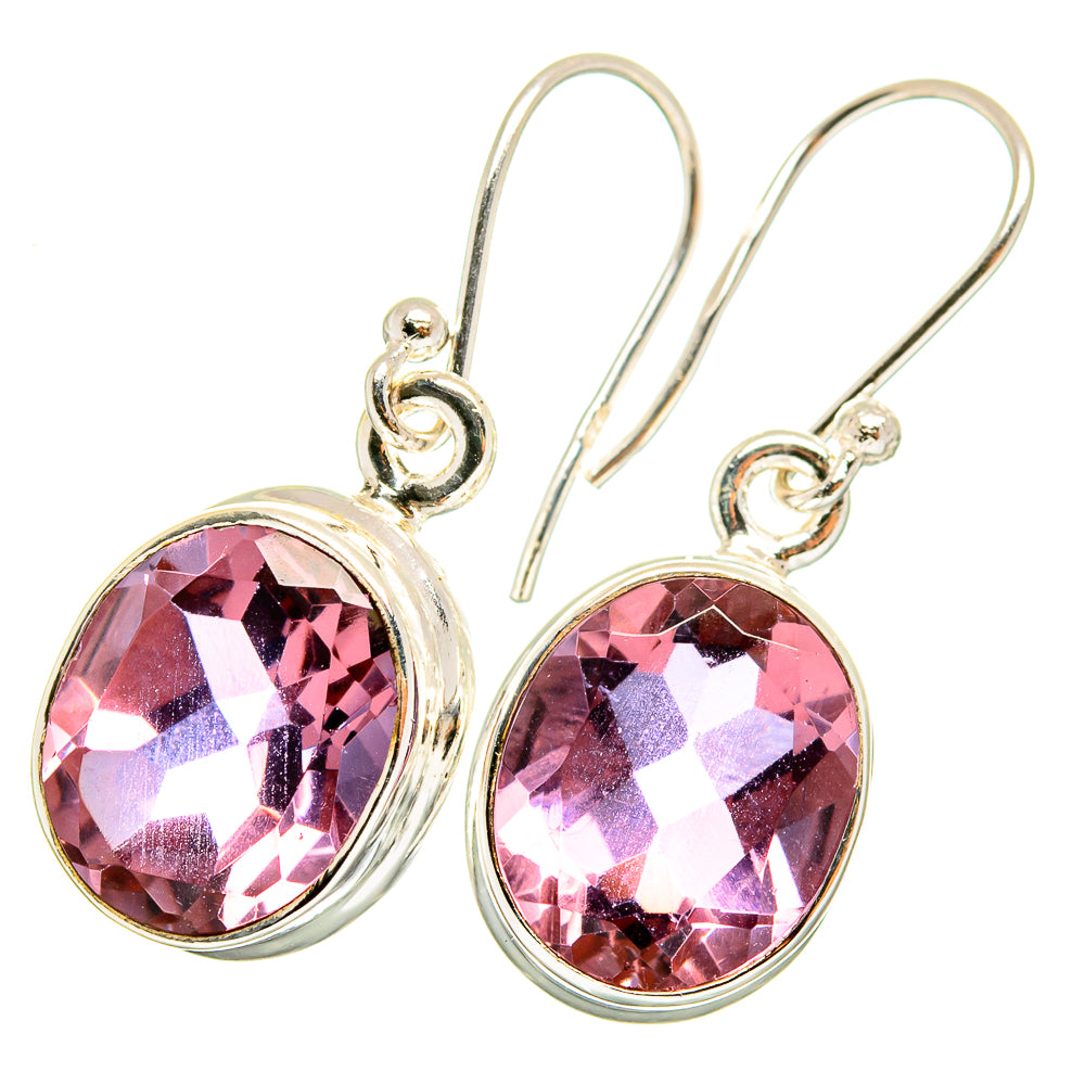 Color Change Alexandrite (lab.) Earrings handcrafted by Anasilvercos - EARR421192