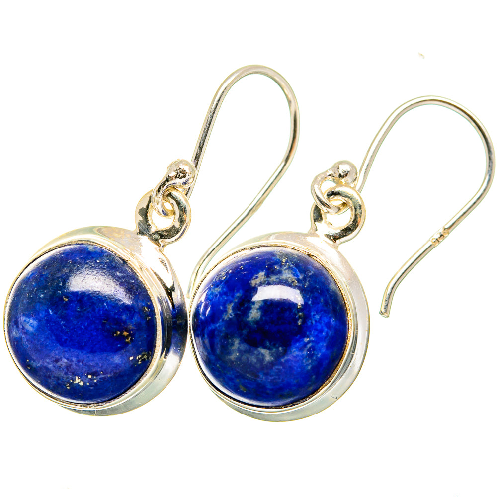 Lapis Lazuli Earrings handcrafted by Anasilvercos - EARR421212