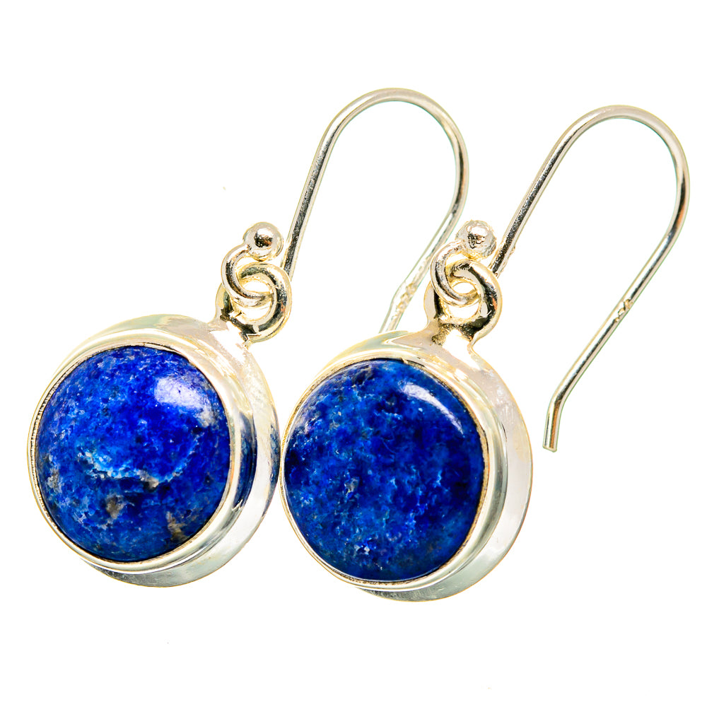 Lapis Lazuli Earrings handcrafted by Anasilvercos - EARR421218