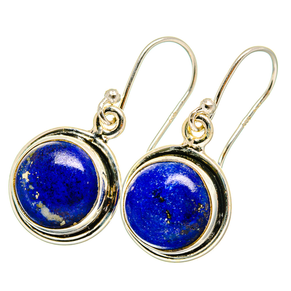 Lapis Lazuli Earrings handcrafted by Anasilvercos - EARR421224