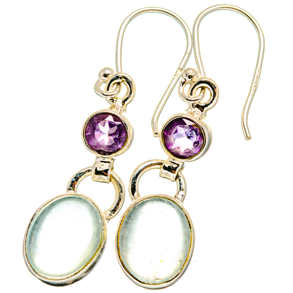 Aquamarine Earrings handcrafted by Anasilvercos - EARR421225