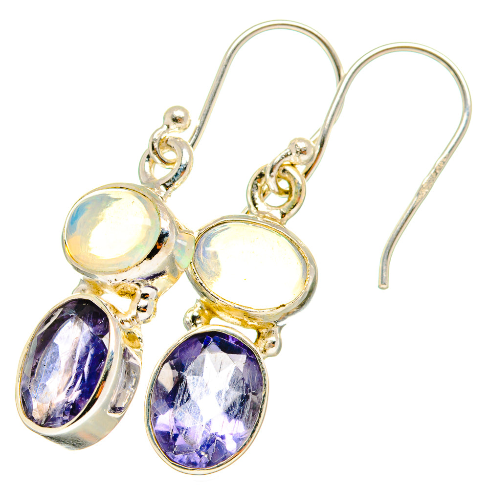 Tanzanite Earrings handcrafted by Anasilvercos - EARR421228