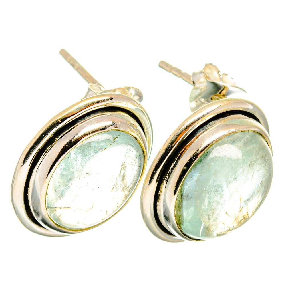 Aquamarine Earrings handcrafted by Anasilvercos - EARR421232