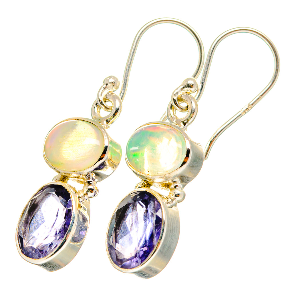 Tanzanite Earrings handcrafted by Anasilvercos - EARR421234