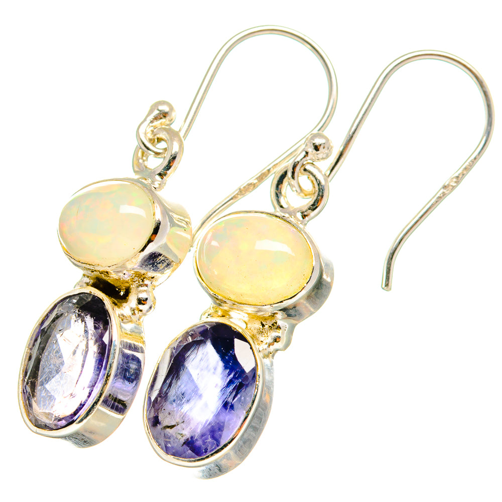 Tanzanite Earrings handcrafted by Anasilvercos - EARR421242