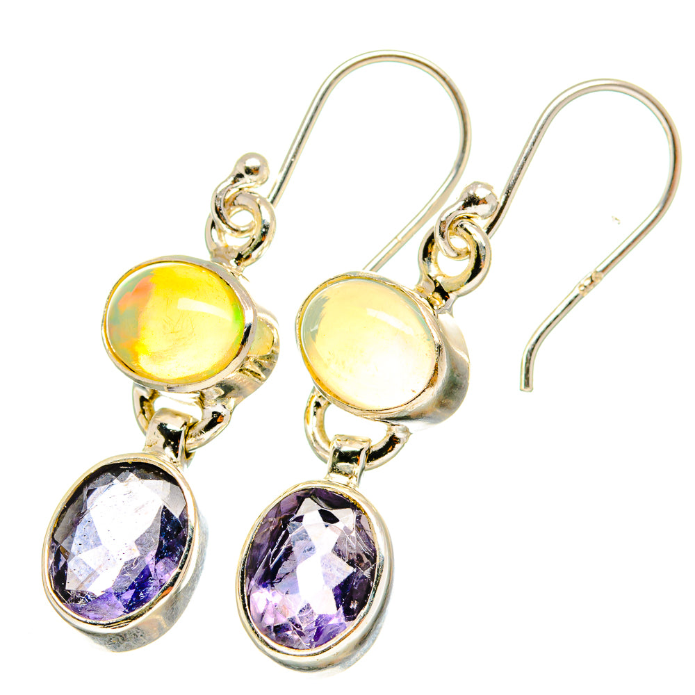 Tanzanite Earrings handcrafted by Anasilvercos - EARR421251