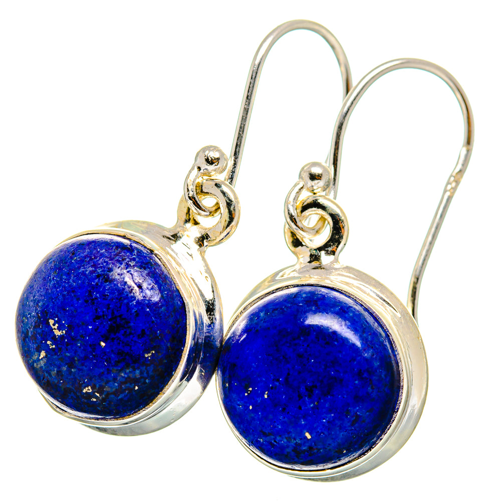Lapis Lazuli Earrings handcrafted by Anasilvercos - EARR421265