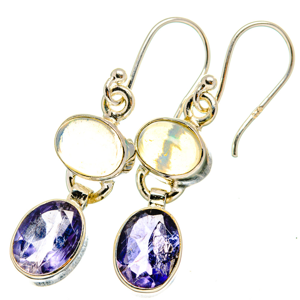 Tanzanite Earrings handcrafted by Anasilvercos - EARR421267