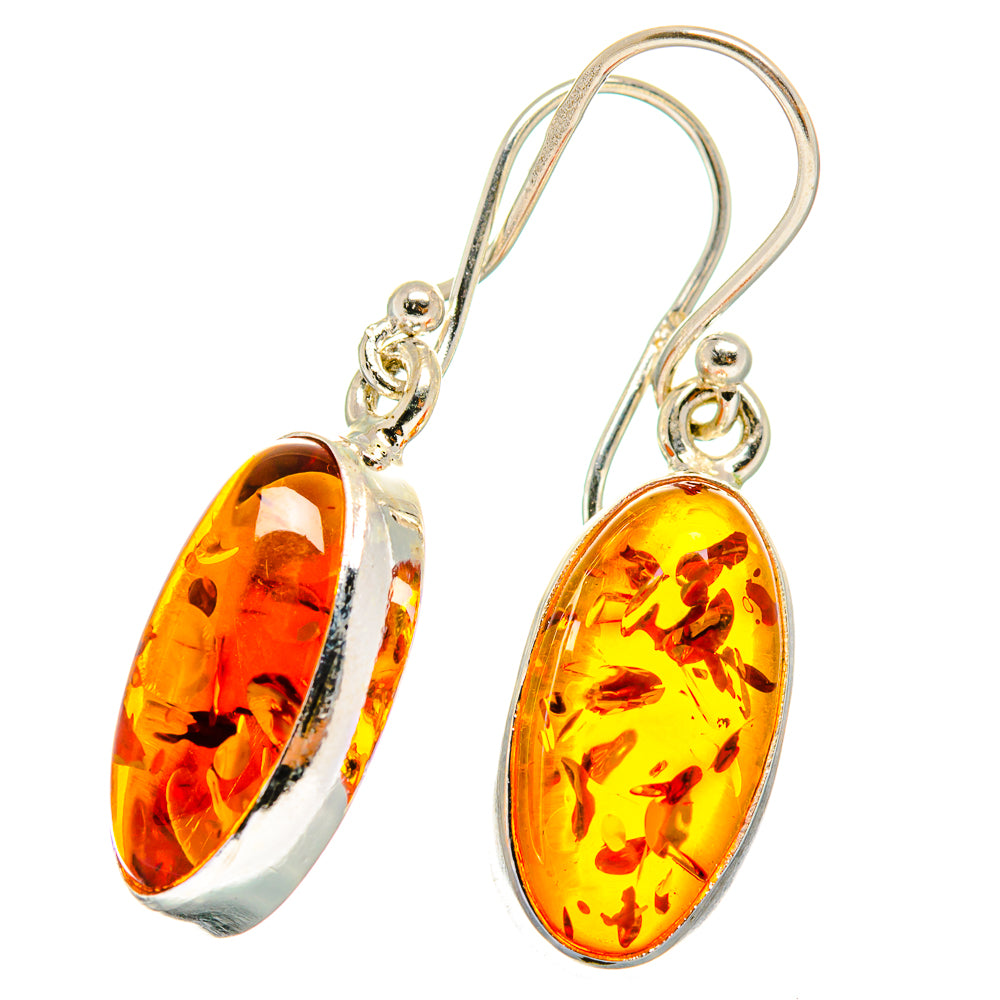 Baltic Amber Earrings handcrafted by Anasilvercos - EARR421270