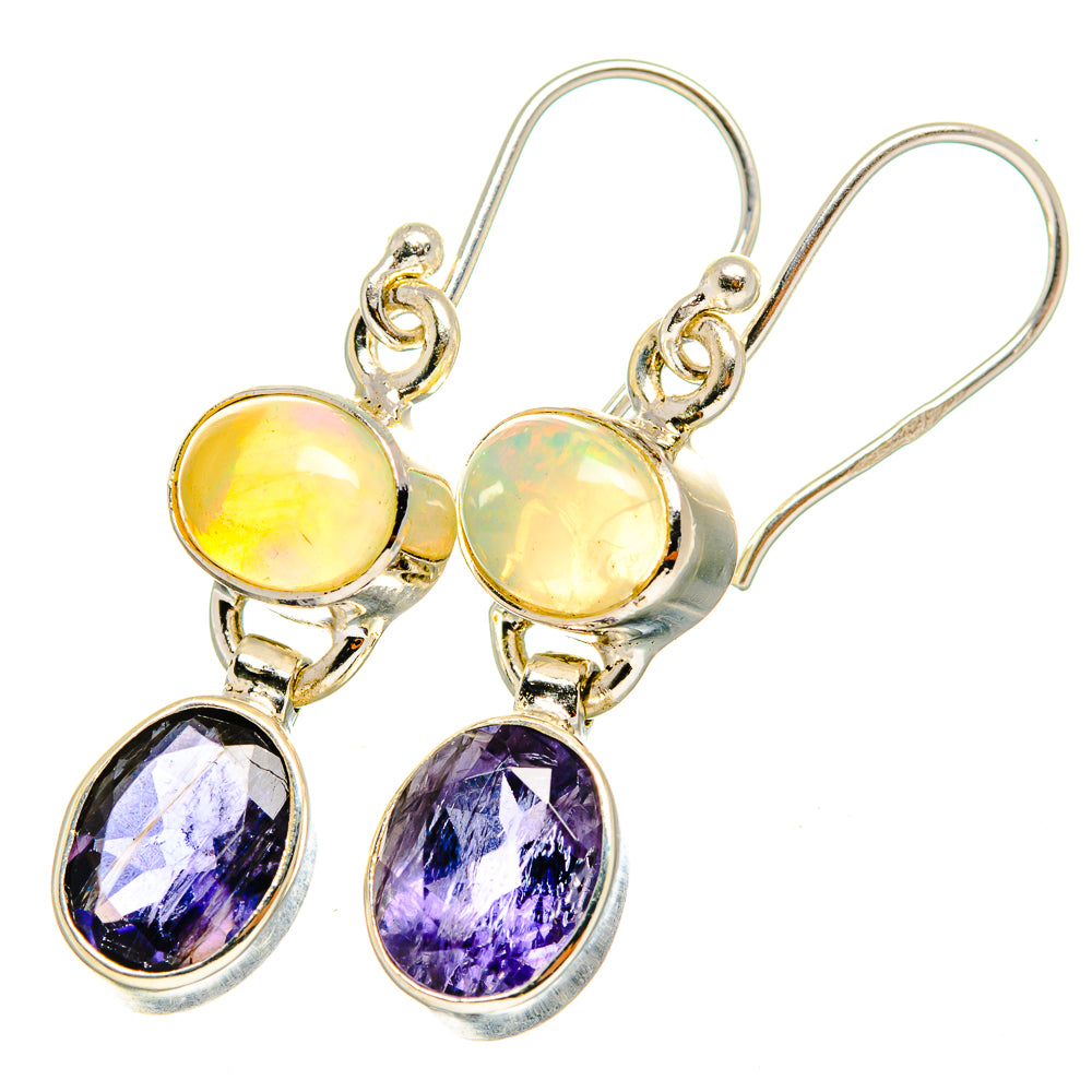 Tanzanite Earrings handcrafted by Anasilvercos - EARR421274