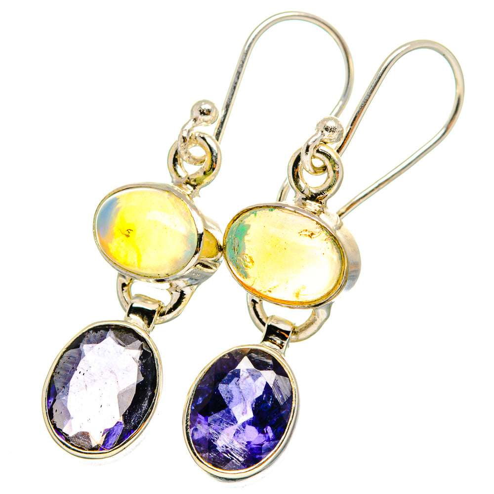 Tanzanite Earrings handcrafted by Anasilvercos - EARR421293