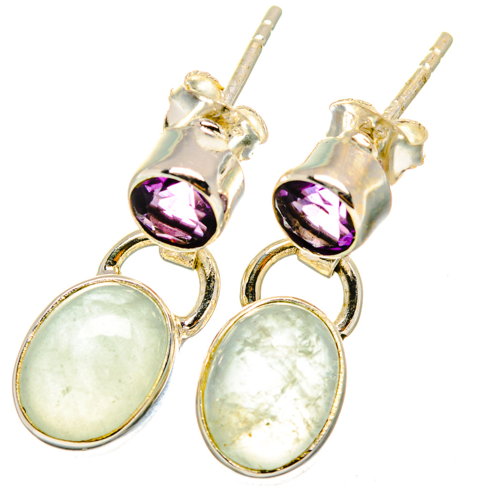 Aquamarine Earrings handcrafted by Anasilvercos - EARR421300