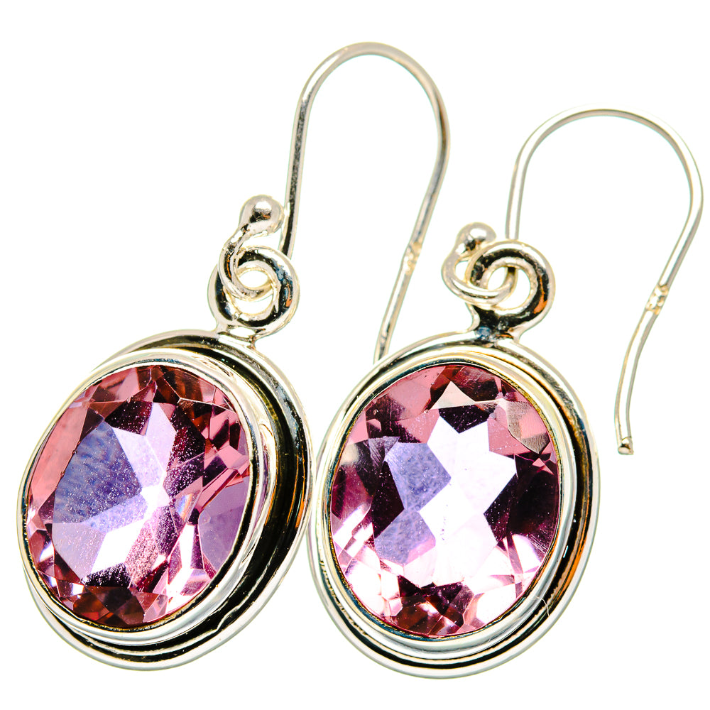 Color Change Alexandrite Earrings handcrafted by Anasilvercos - EARR421301