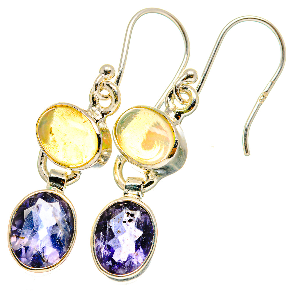 Tanzanite Earrings handcrafted by Anasilvercos - EARR421310