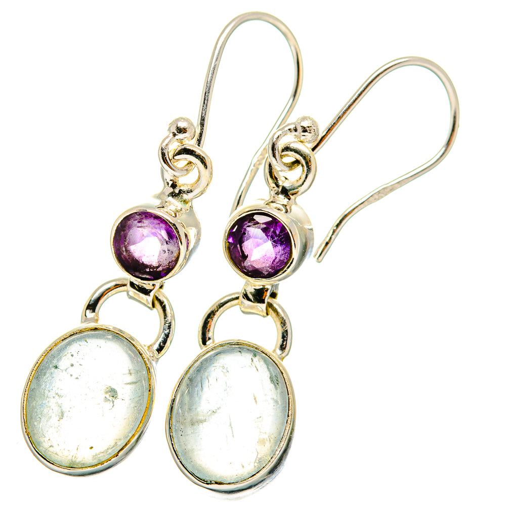 Aquamarine Earrings handcrafted by Anasilvercos - EARR421311