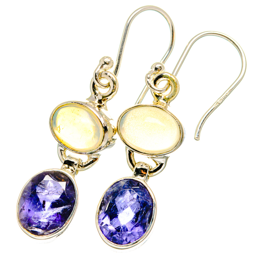 Tanzanite Earrings handcrafted by Anasilvercos - EARR421320
