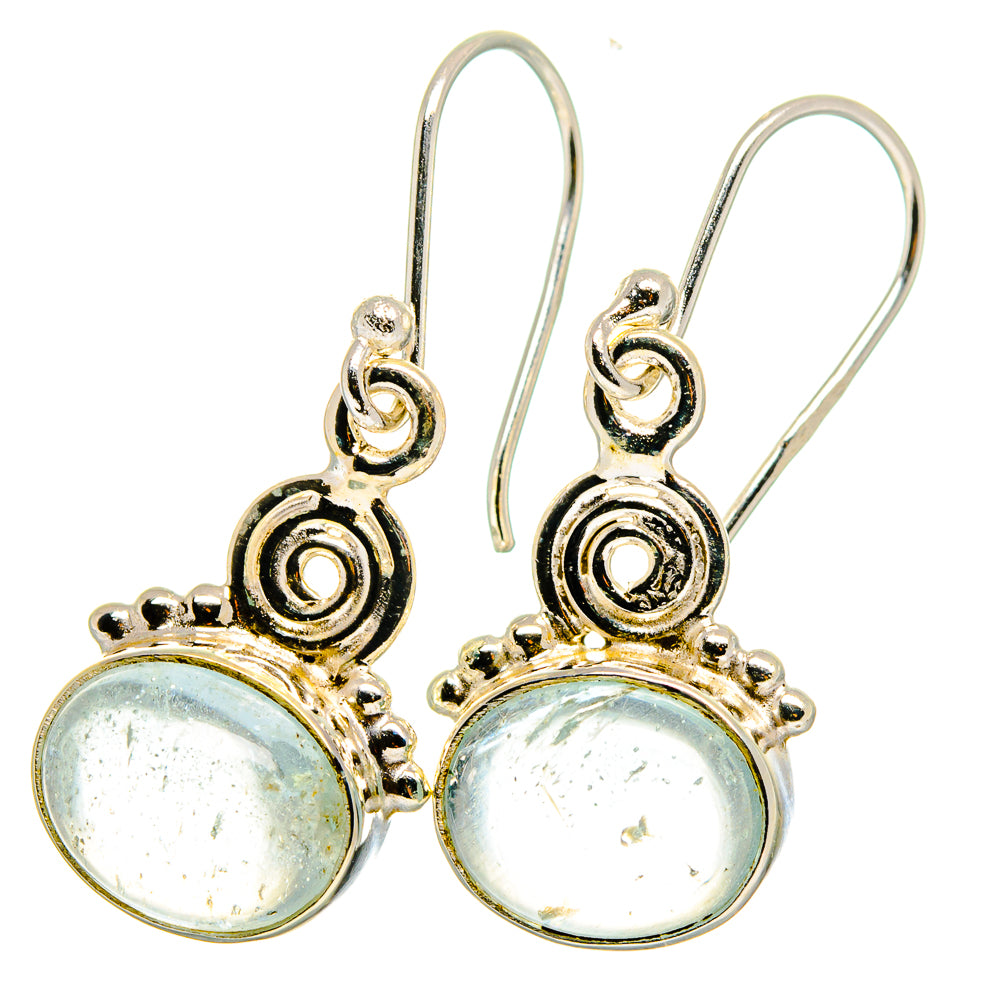 Aquamarine Earrings handcrafted by Anasilvercos - EARR421341