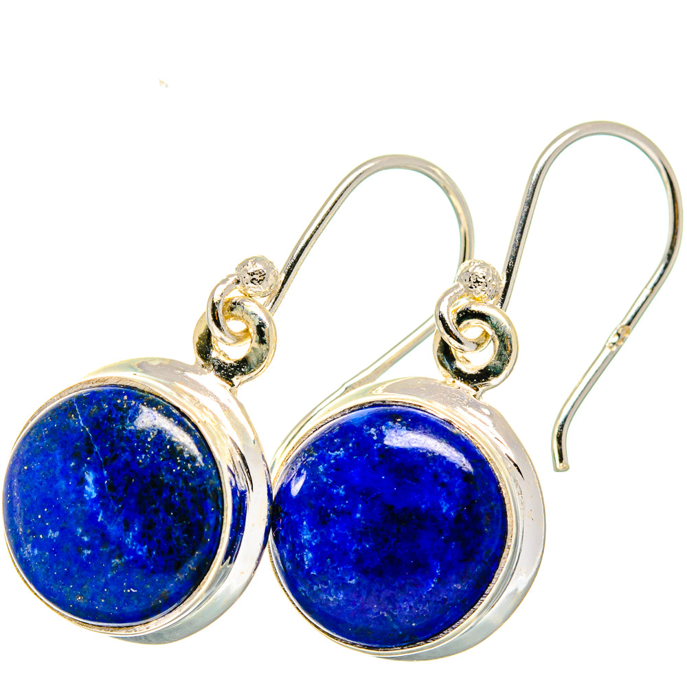 Lapis Lazuli Earrings handcrafted by Anasilvercos - EARR421356