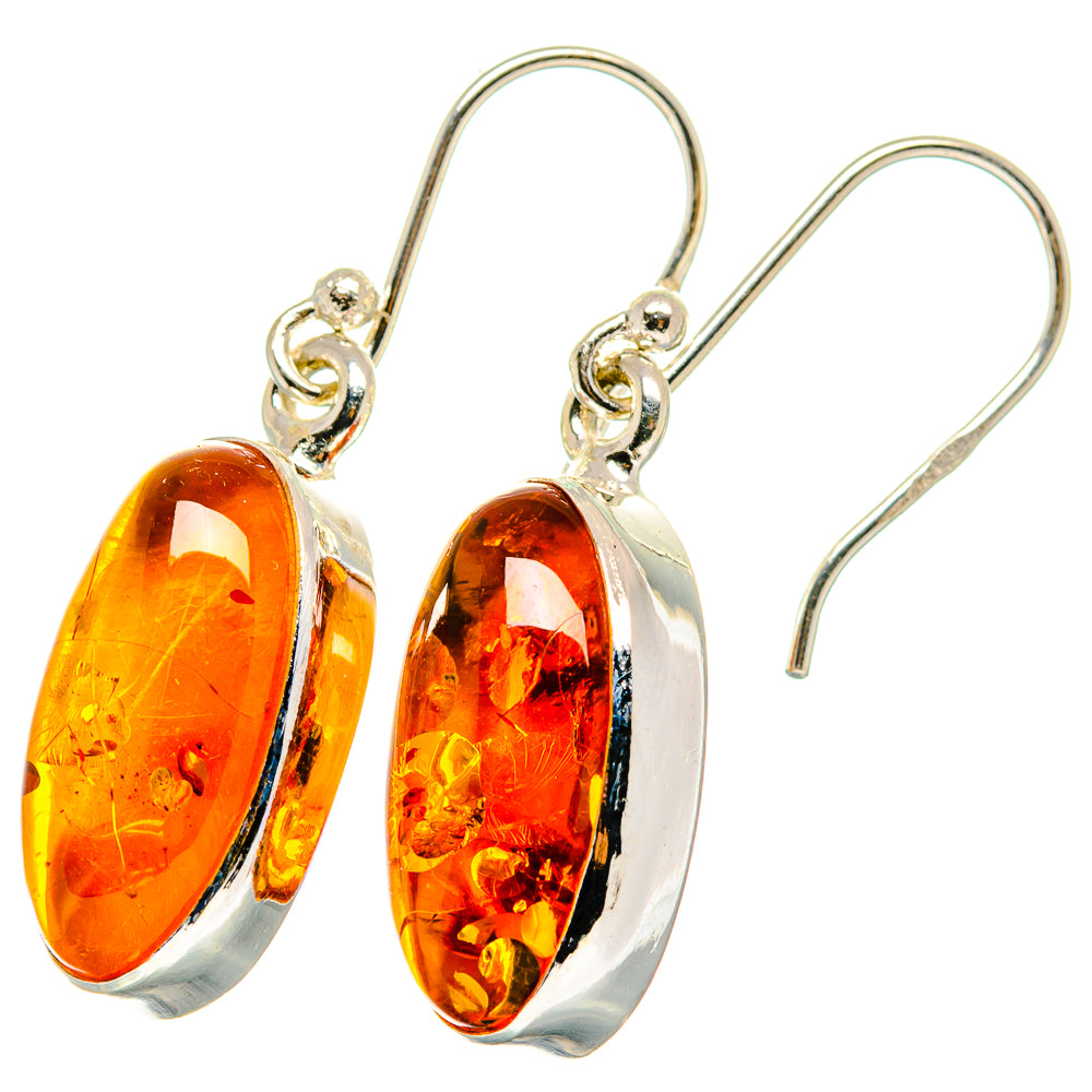 Baltic Amber Earrings handcrafted by Anasilvercos - EARR421360