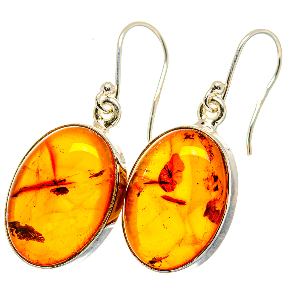 Baltic Amber Earrings handcrafted by Anasilvercos - EARR421372