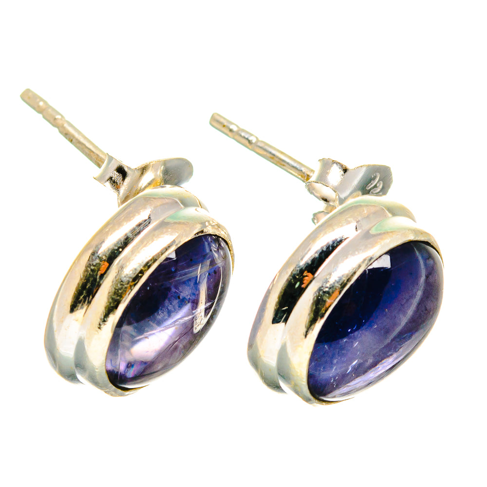 Tanzanite Earrings handcrafted by Anasilvercos - EARR421376