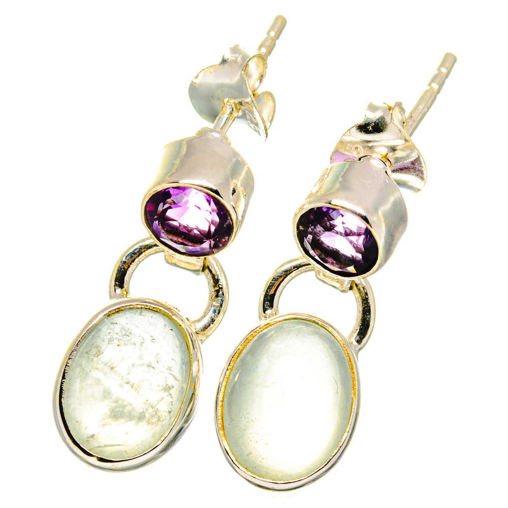 Aquamarine Earrings handcrafted by Anasilvercos - EARR421380