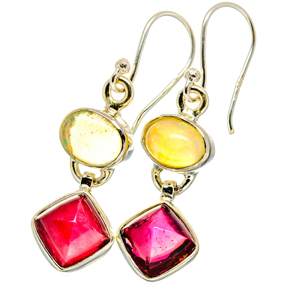 Garnet Earrings handcrafted by Anasilvercos - EARR421381