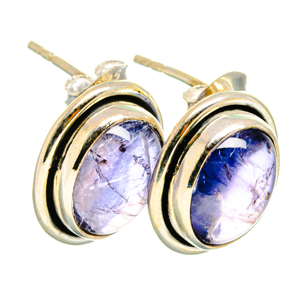 Tanzanite Earrings handcrafted by Anasilvercos - EARR421394