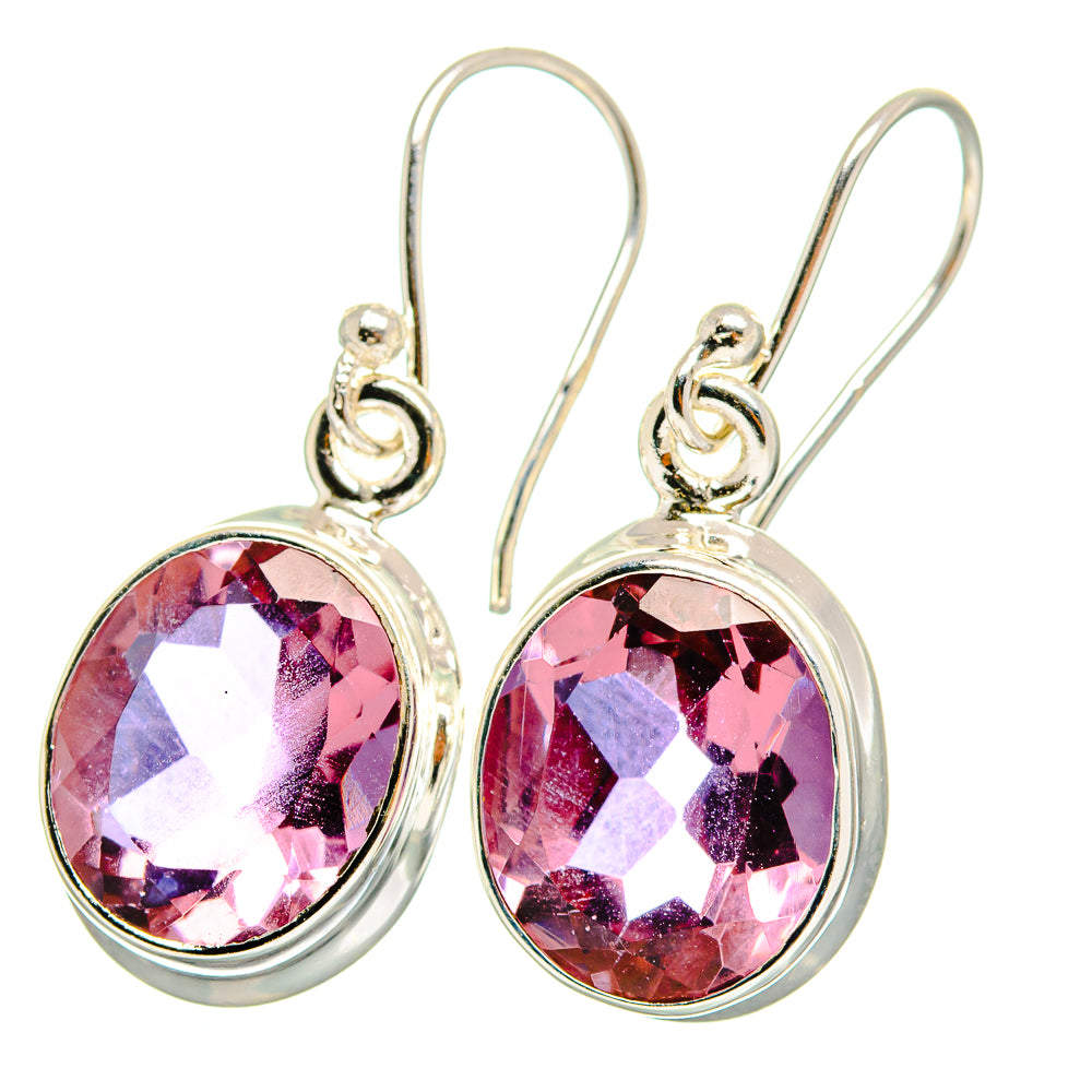 Color Change Alexandrite (Lab.) Earrings handcrafted by Anasilvercos - EARR421397