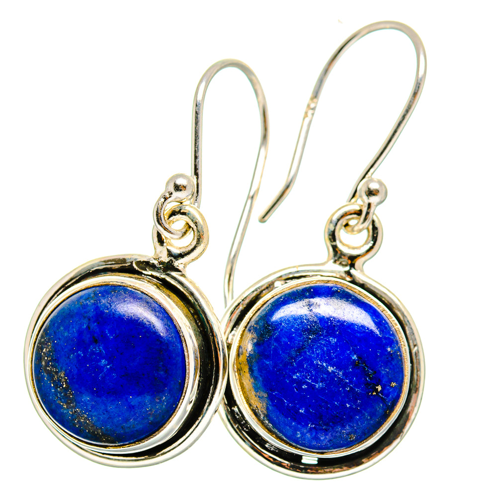 Lapis Lazuli Earrings handcrafted by Anasilvercos - EARR421400