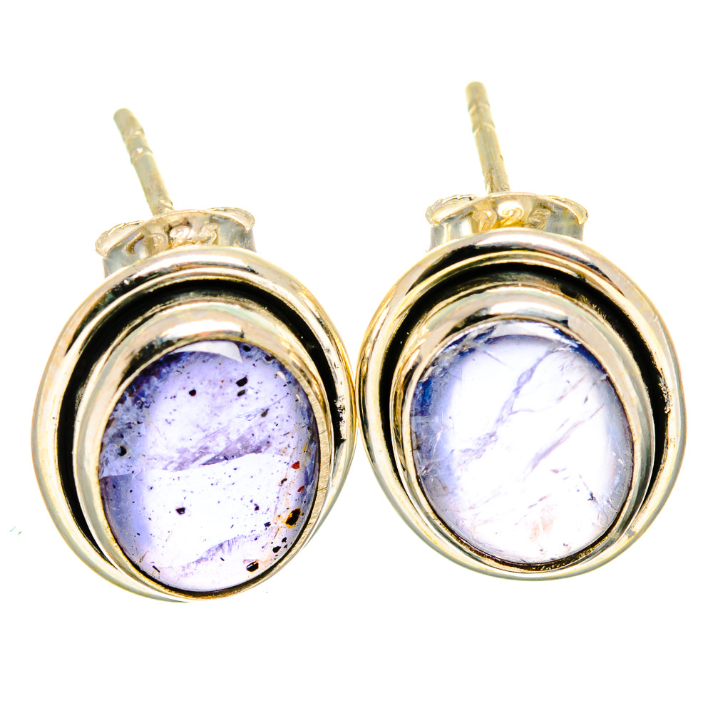 Tanzanite Earrings handcrafted by Anasilvercos - EARR421401