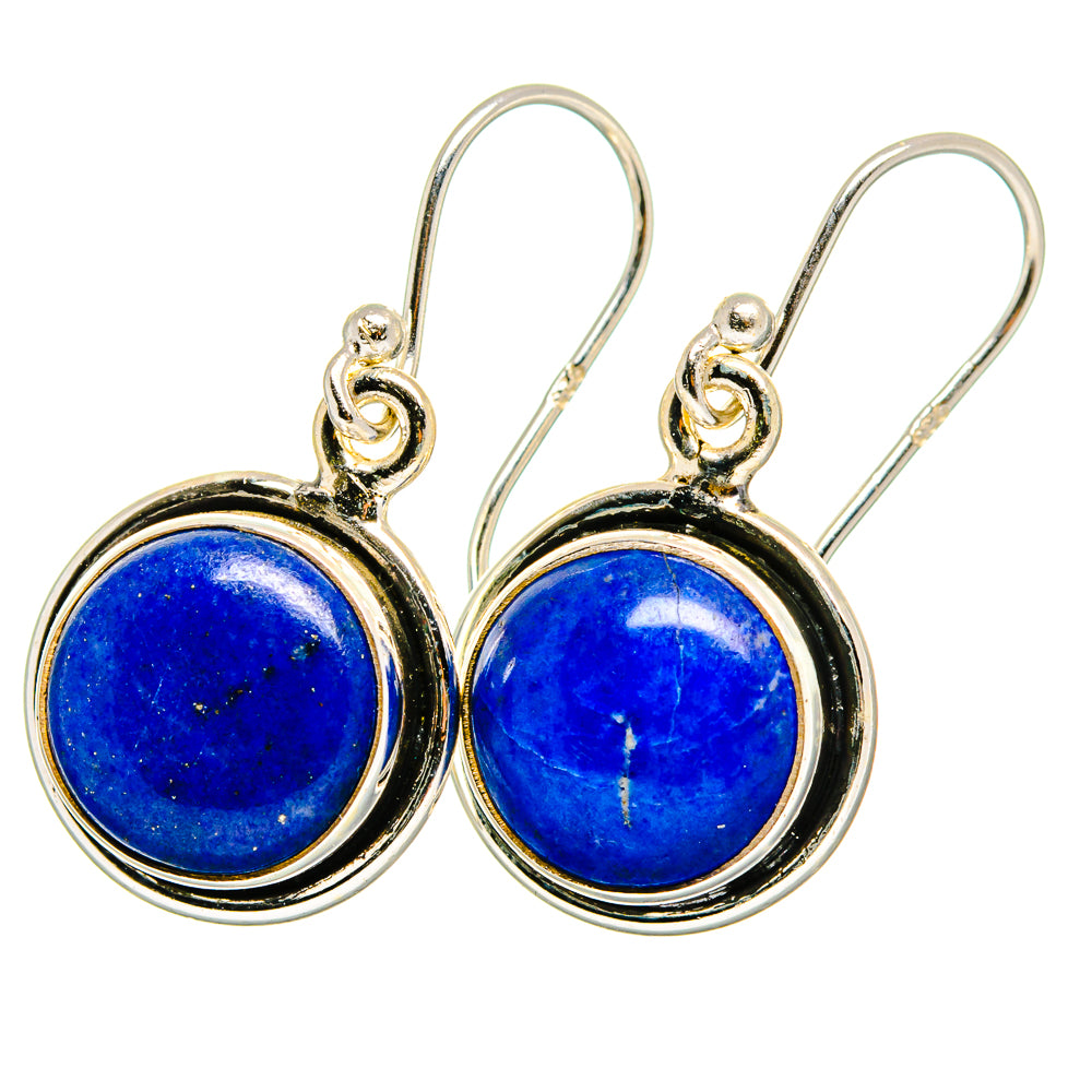 Lapis Lazuli Earrings handcrafted by Anasilvercos - EARR421420