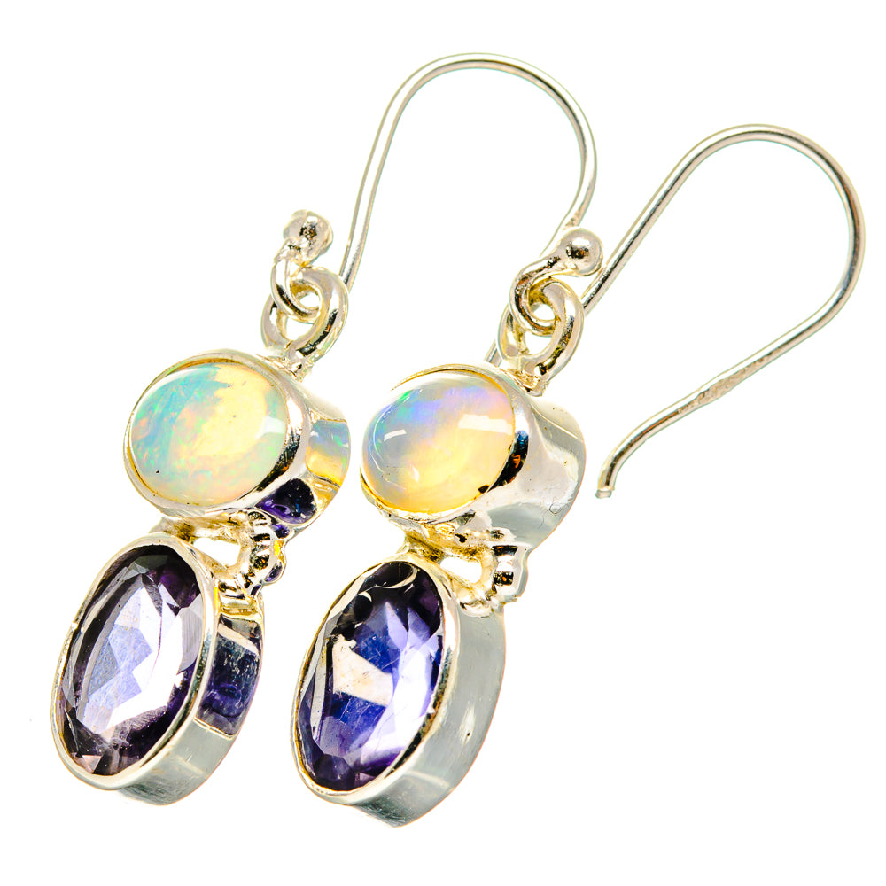 Tanzanite Earrings handcrafted by Anasilvercos - EARR421430